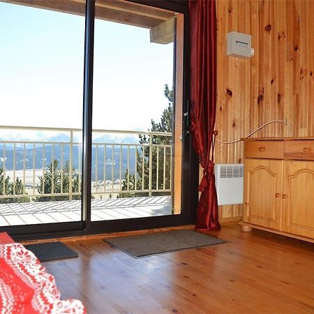 Bas De Chalet Cosy Avec Balcon Et 1 Chambre - Fr-1-593-26 Les Angles  Luaran gambar