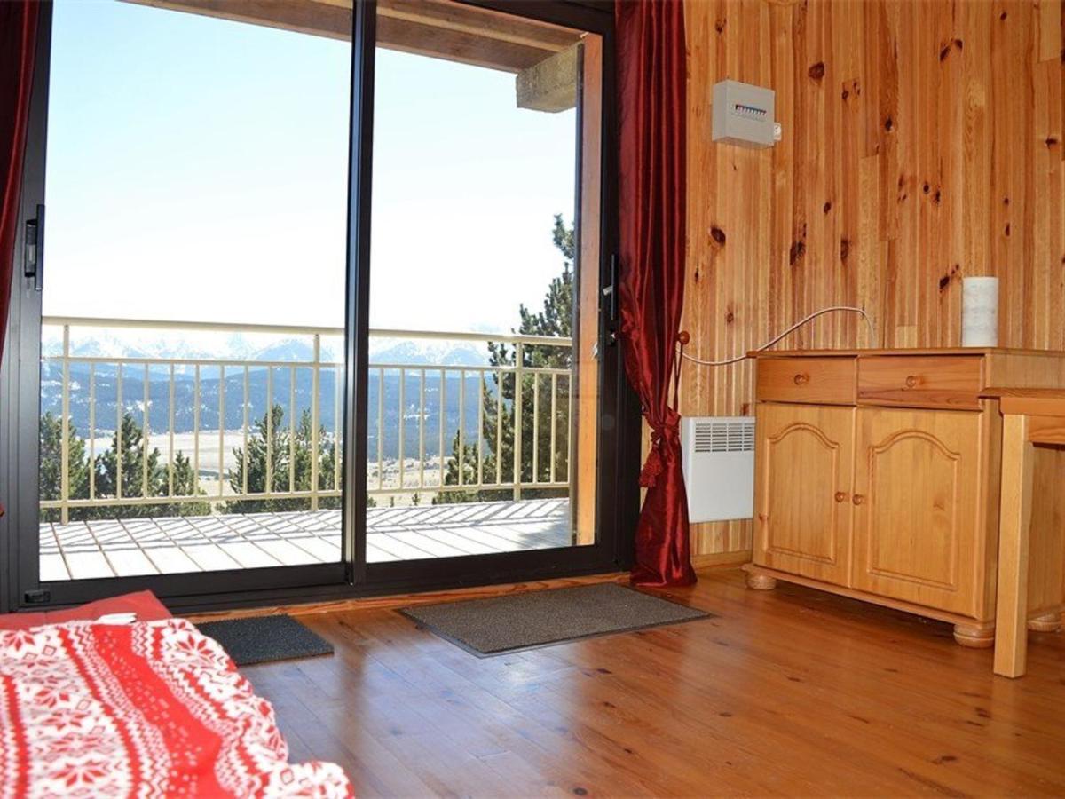 Bas De Chalet Cosy Avec Balcon Et 1 Chambre - Fr-1-593-26 Les Angles  Luaran gambar